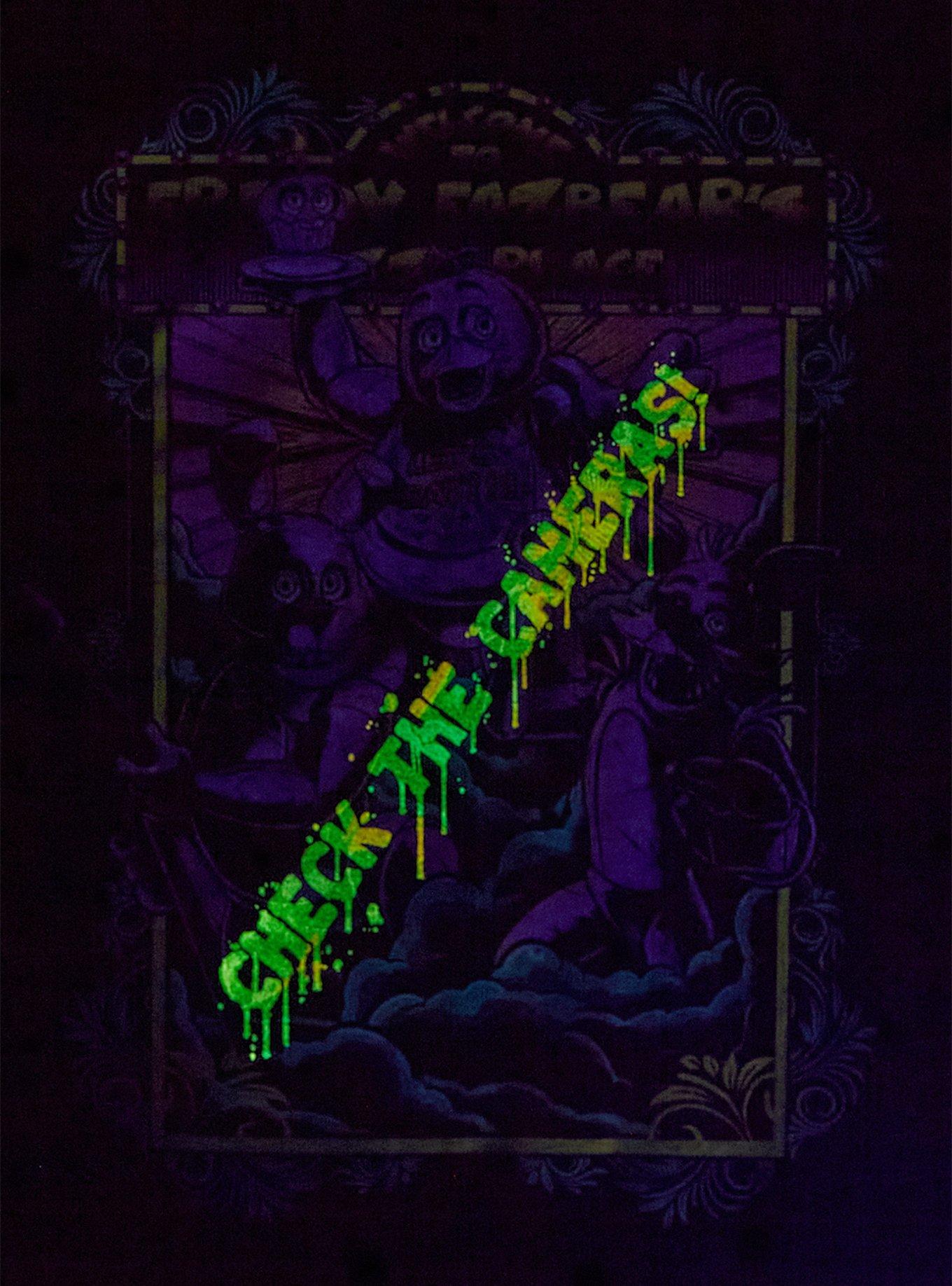 Five Nights At Freddy's Welcome To Freddy Fazbear's Boyfriend Fit Girls T-Shirt, MULTI, alternate