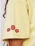 Samii Ryan Disney Mickey Mouse Oversized Velour T-Shirt, LIGHT YELLOW, alternate