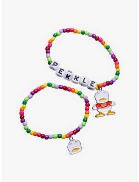 Pekkle Charm Rainbow Beaded Bracelet Set, , hi-res