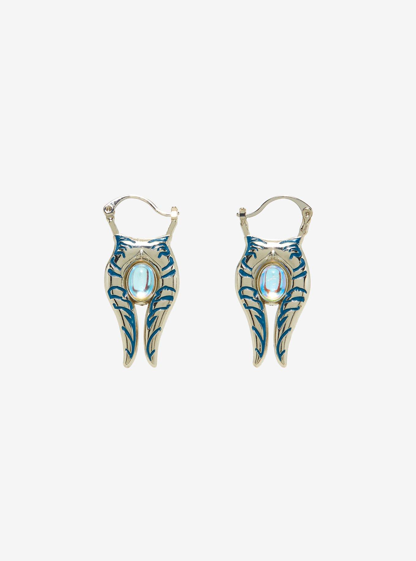 Star Wars Ahsoka Opal Drop Earrings, , hi-res