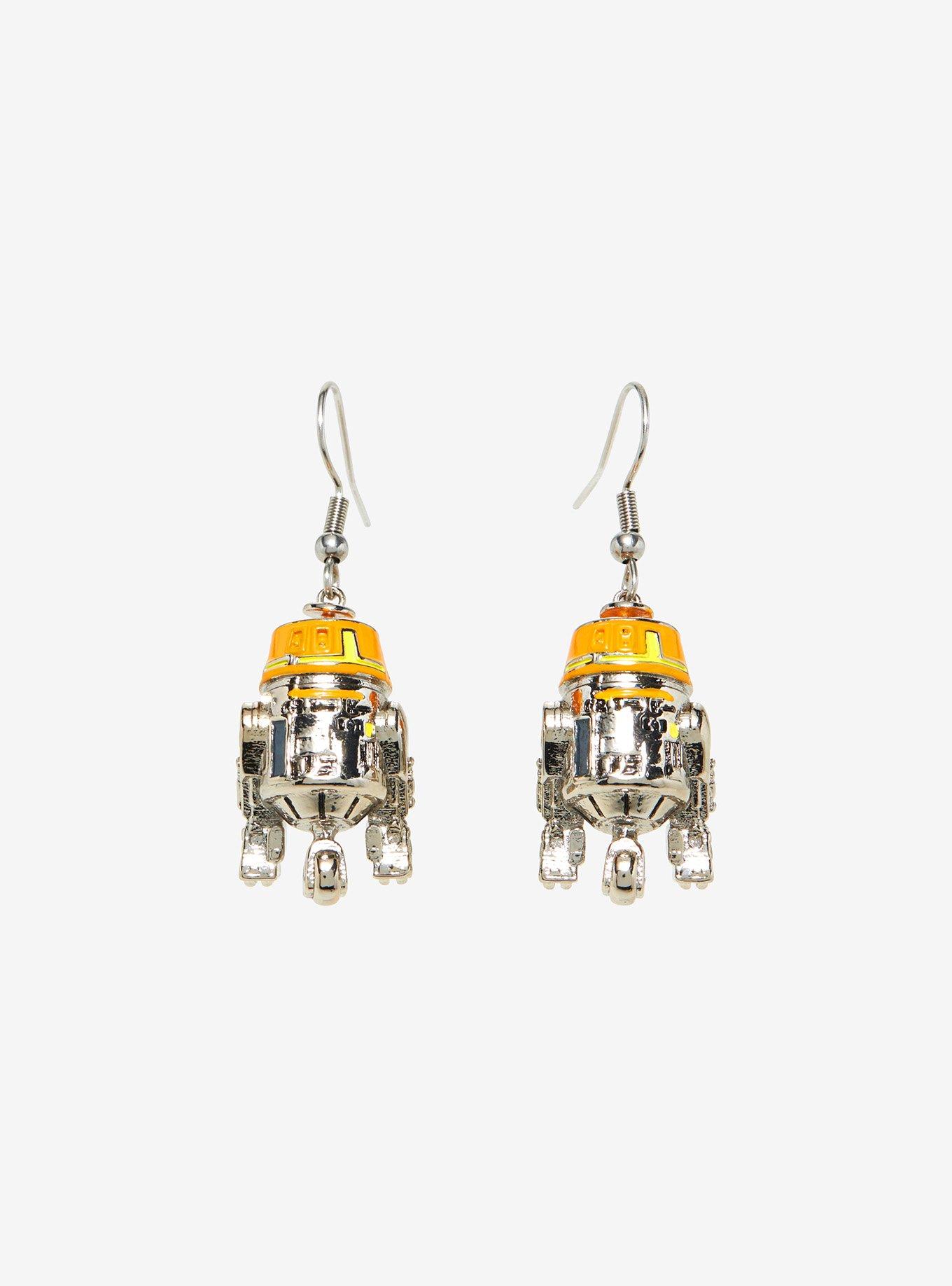 Star Wars Ahsoka Chopper Drop Earrings, , hi-res