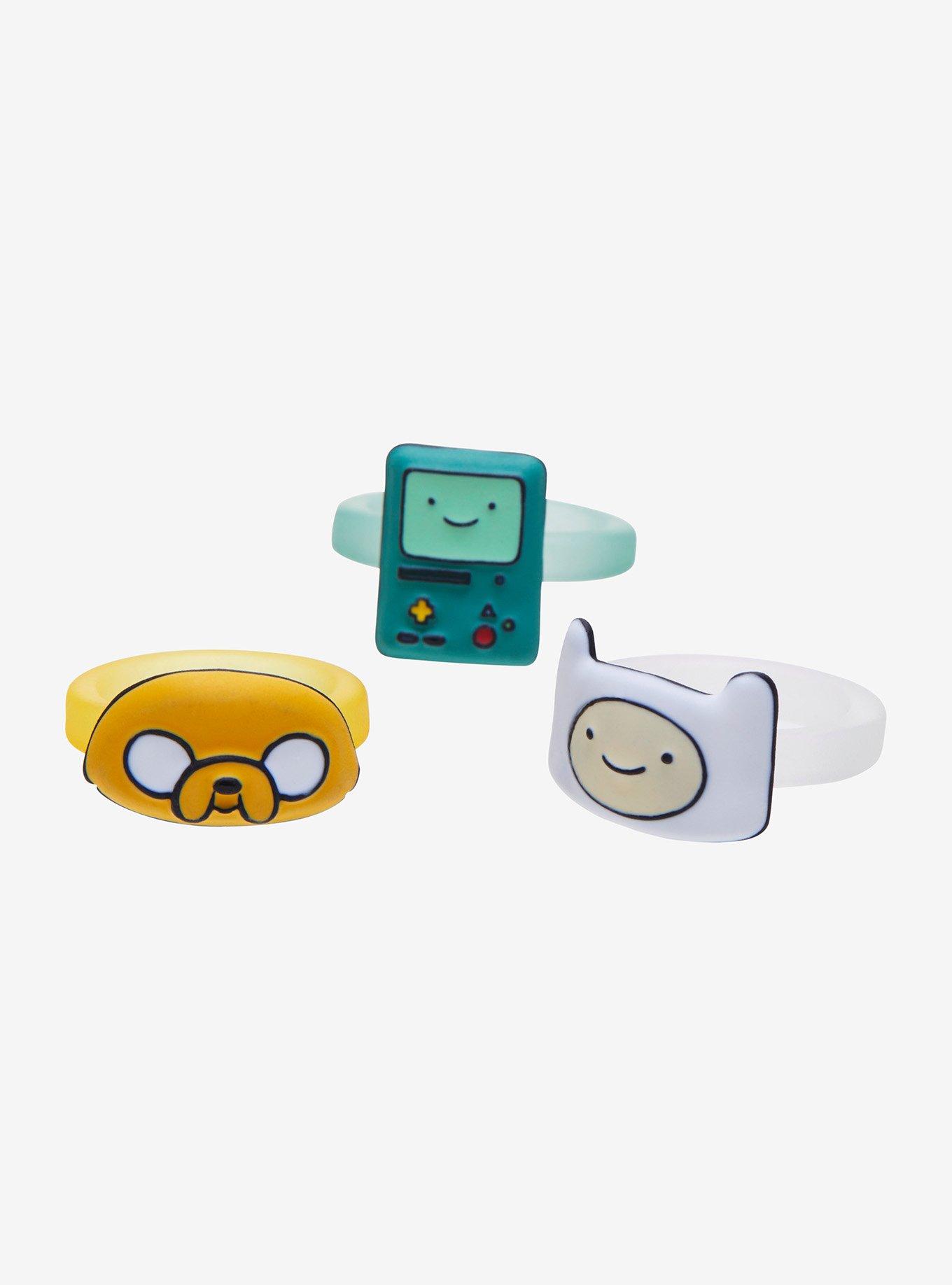 Adventure Time Figural Ring Set, , alternate