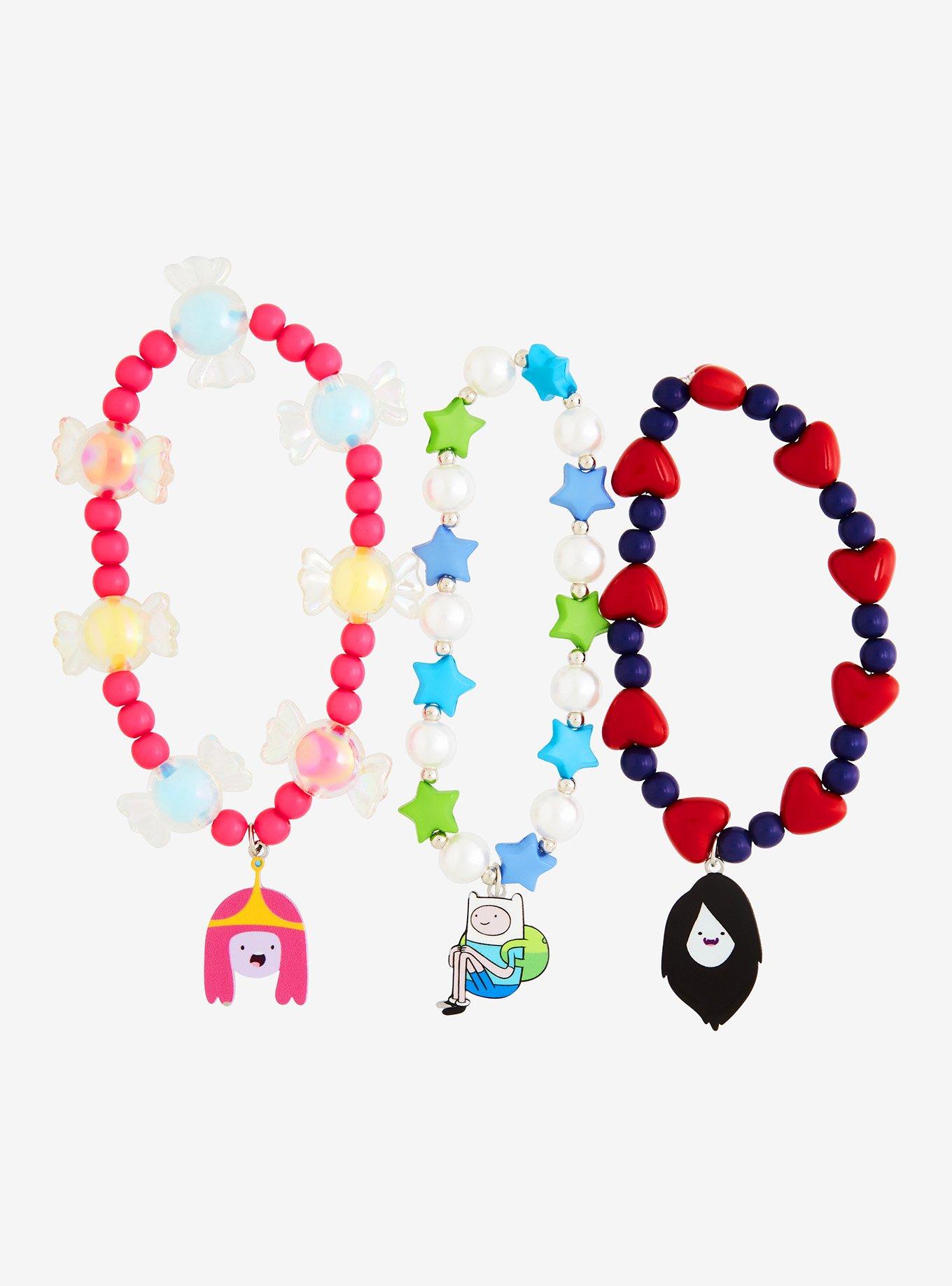 Adventure Time Trio Beaded Bracelet Set, , alternate