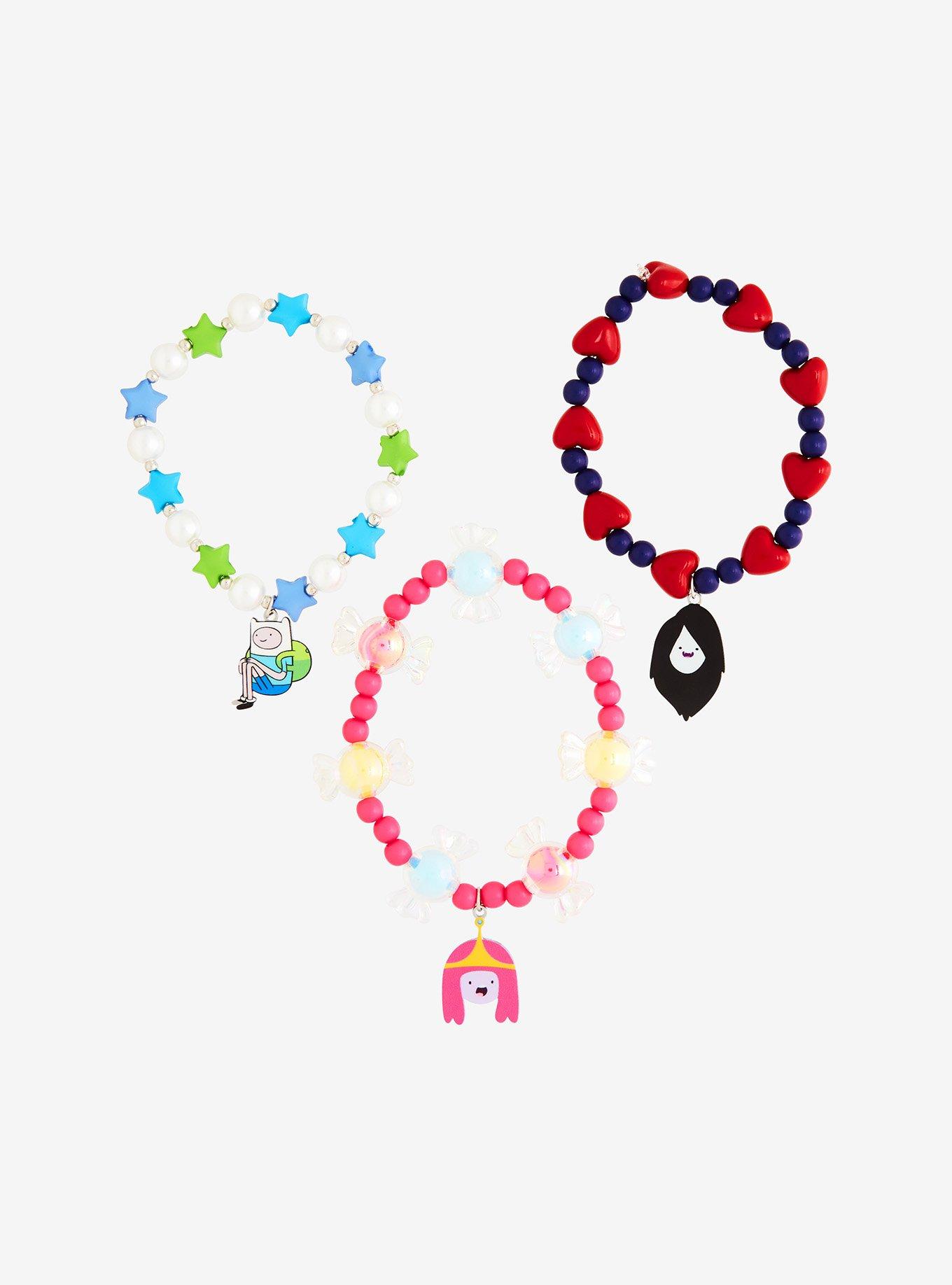 Adventure Time Trio Beaded Bracelet Set, , alternate