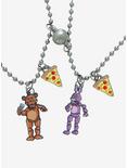 Five Nights At Freddy's Freddy & Bonnie Best Friend Necklace Set, , alternate