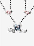 The Nightmare Before Christmas Jack & Sally Heart Best Friend Necklace Set, , alternate