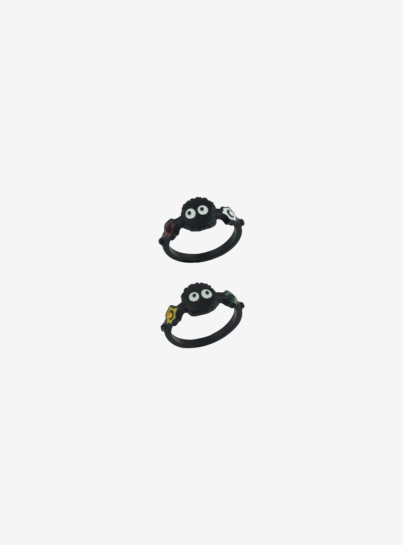 Studio Ghibli Spirited Away Soot Sprites Ring Set, , alternate