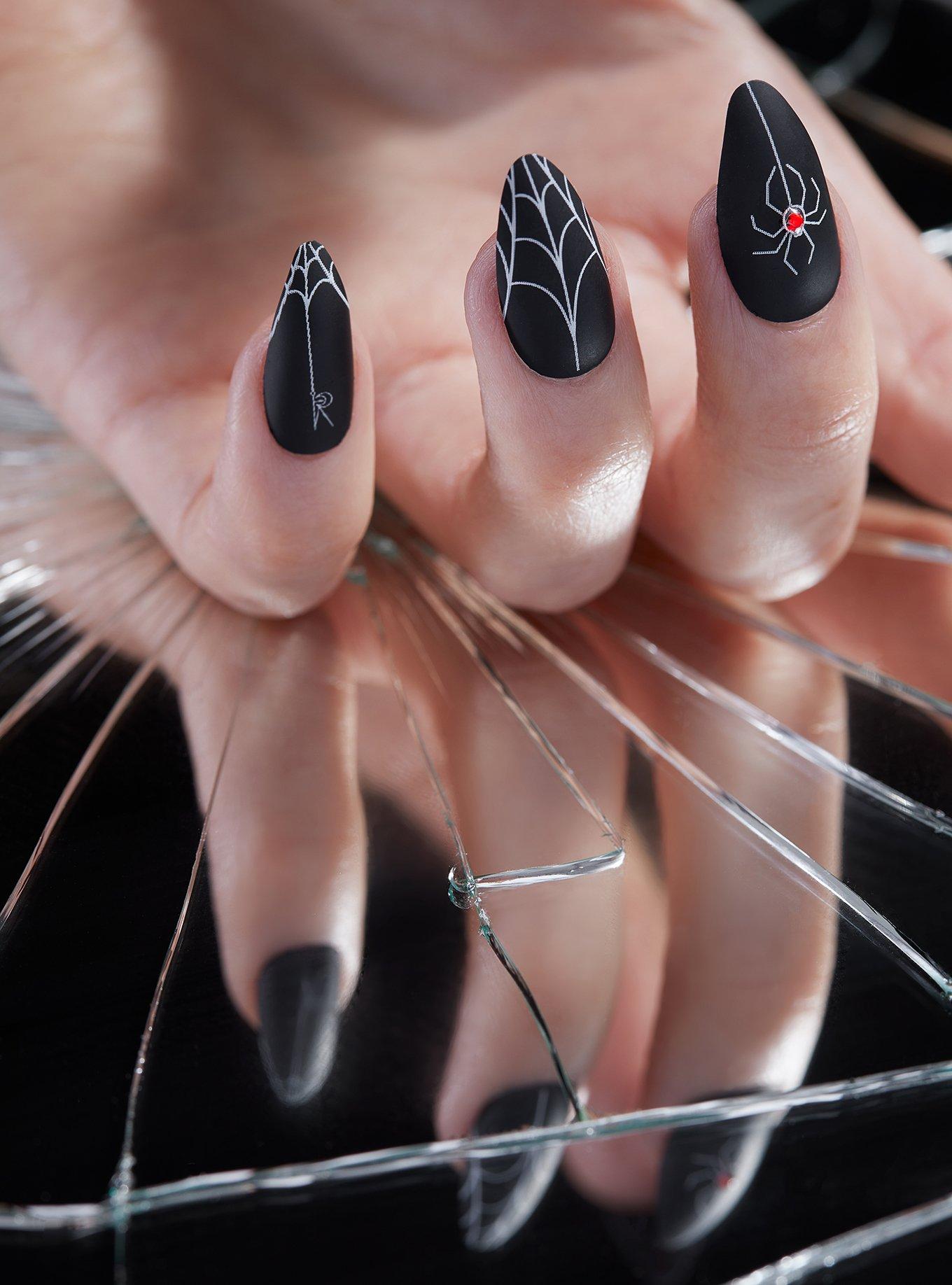 Rave Nailz Black Widow Nailz, , hi-res