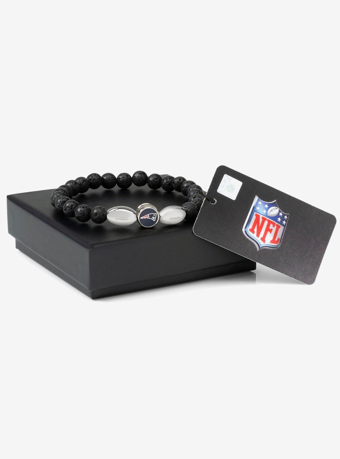 NFL New England Patriots Beaded Bracelet, , alternate