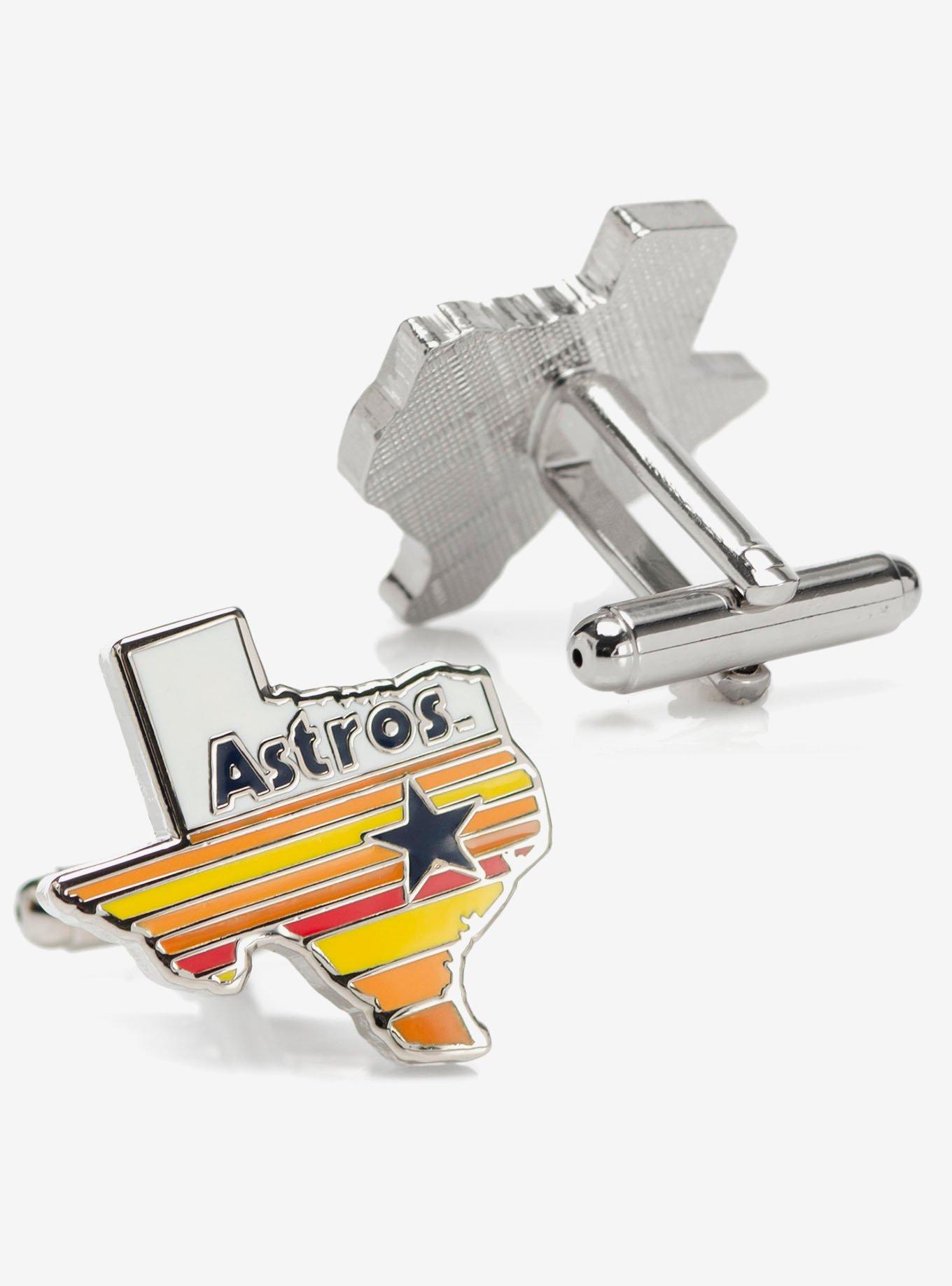 Houston Astros Tequila Sunrise Cufflinks, , alternate