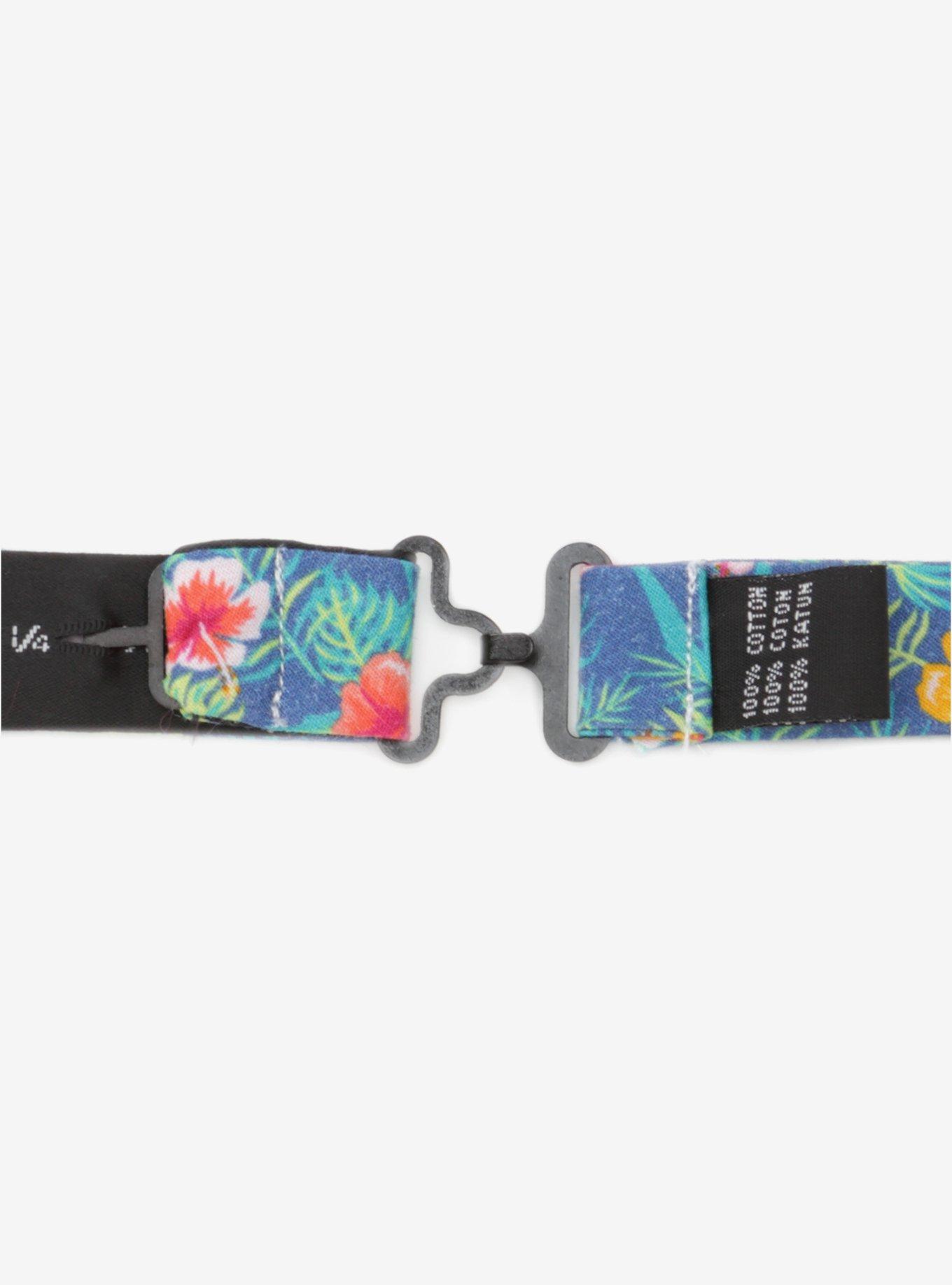 Tropical Multi Men Bow Tie, , alternate