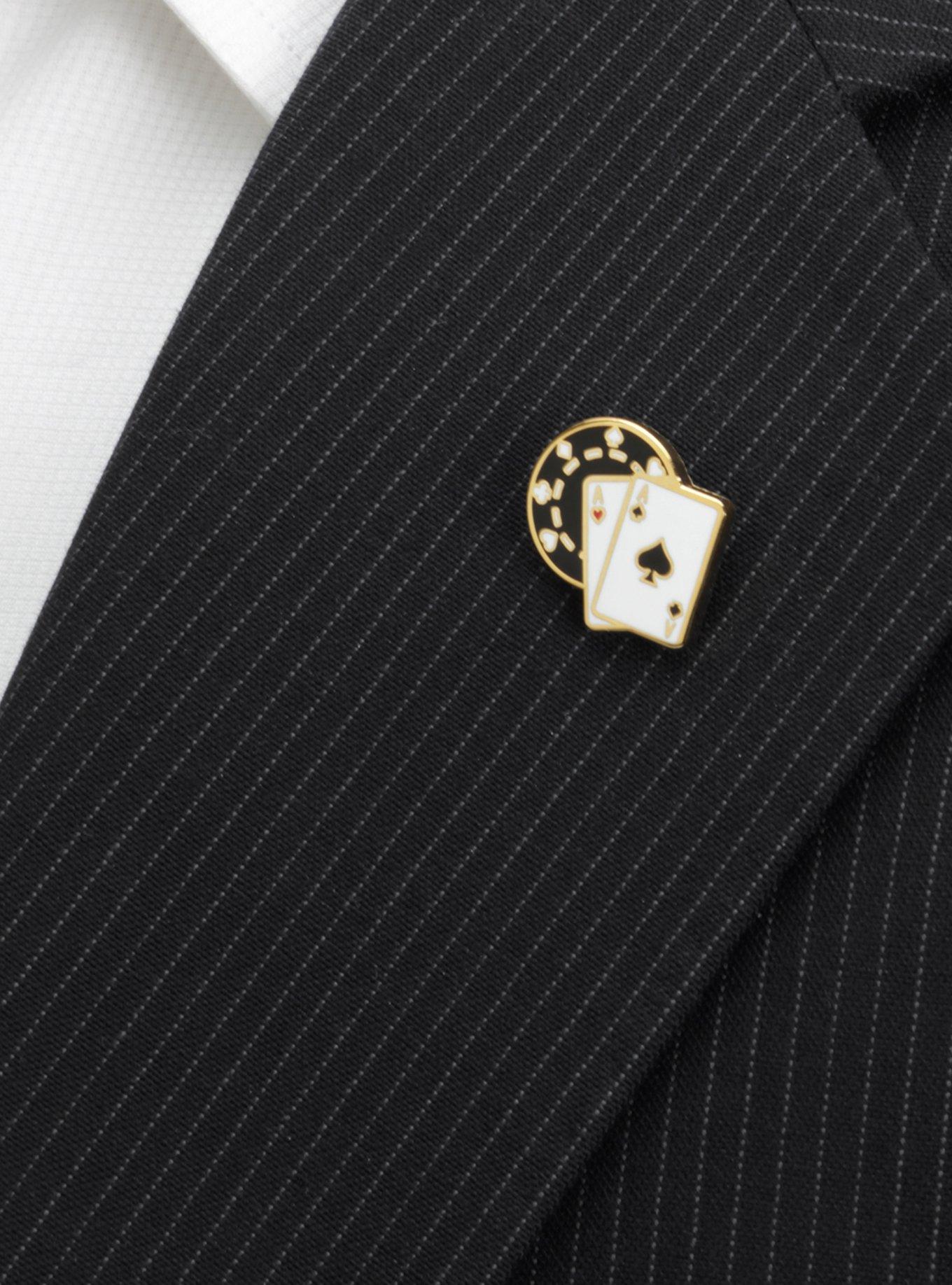 Poker Lapel Pin, , hi-res