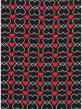 Intertwined Hearts Pocket Square, , alternate