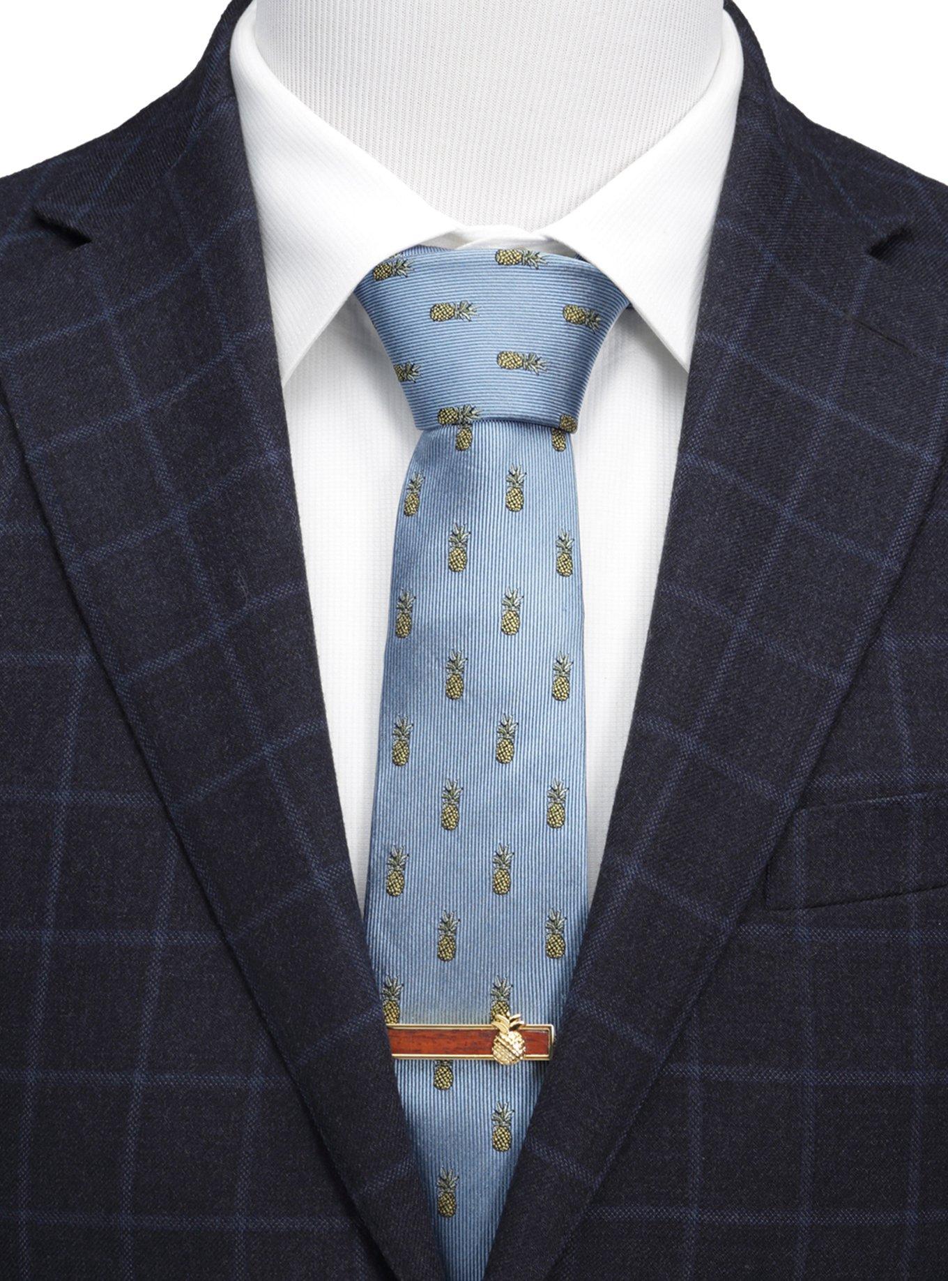 Pineapple Men's Tie, , hi-res