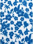 Tropical Blue Men's Tie, , alternate