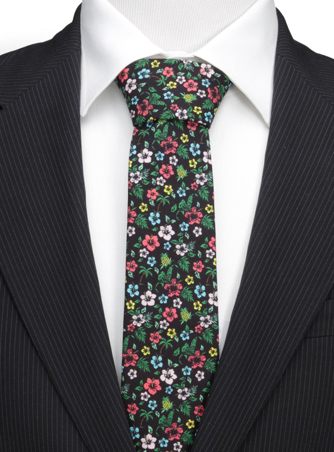 Tropical Multi Men's Tie, , alternate