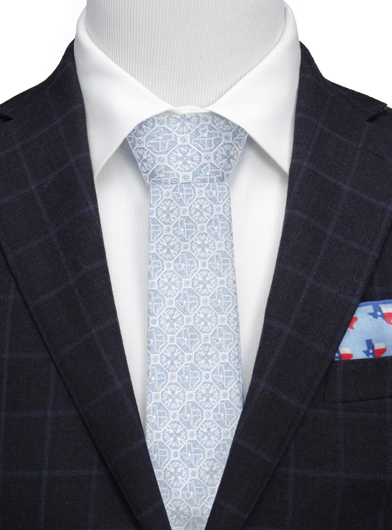 Texas State Denim Men's Tie, , hi-res