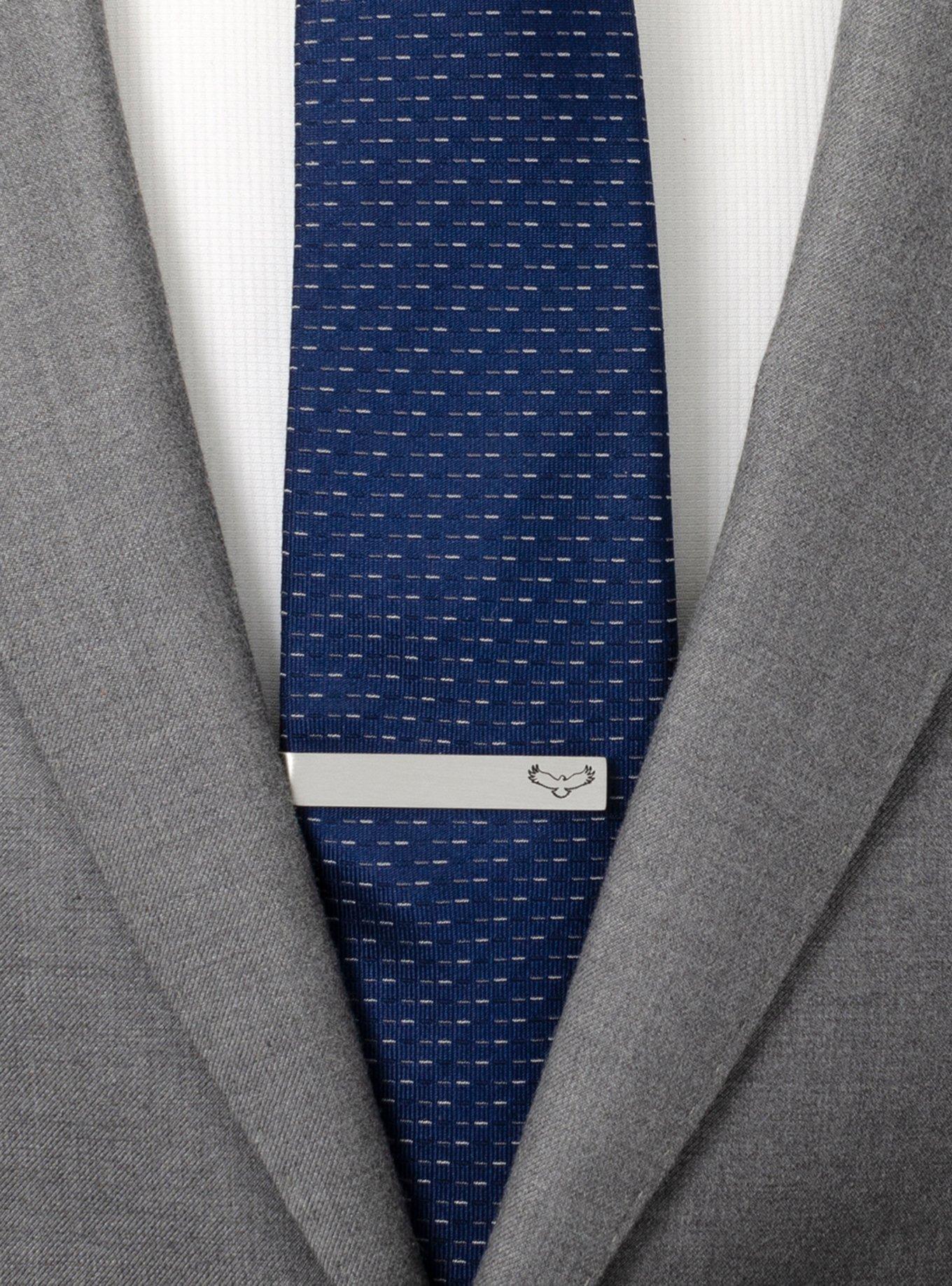 Eagle Hidden Message Tie Bar, , alternate