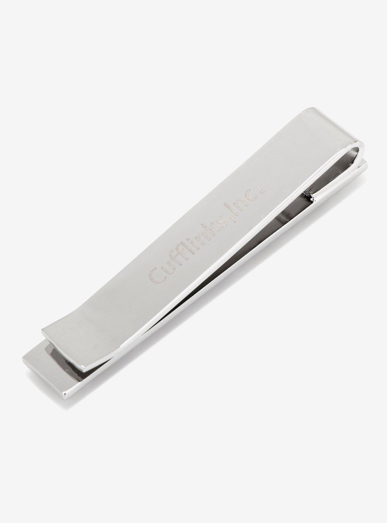 Silver Building Block Tie Bar, , alternate