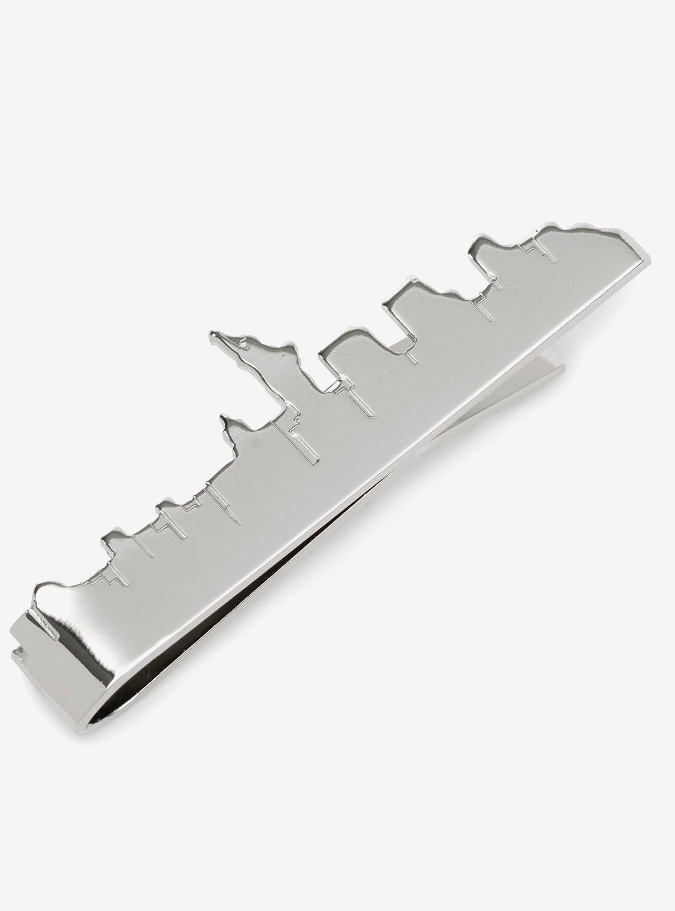 New York Skyline Tie Bar, , alternate