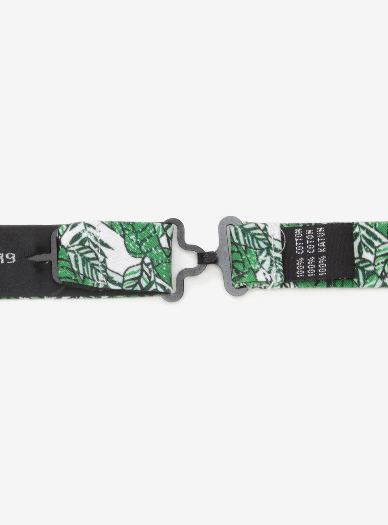 Palm Leaf Men's Bow Tie, , alternate