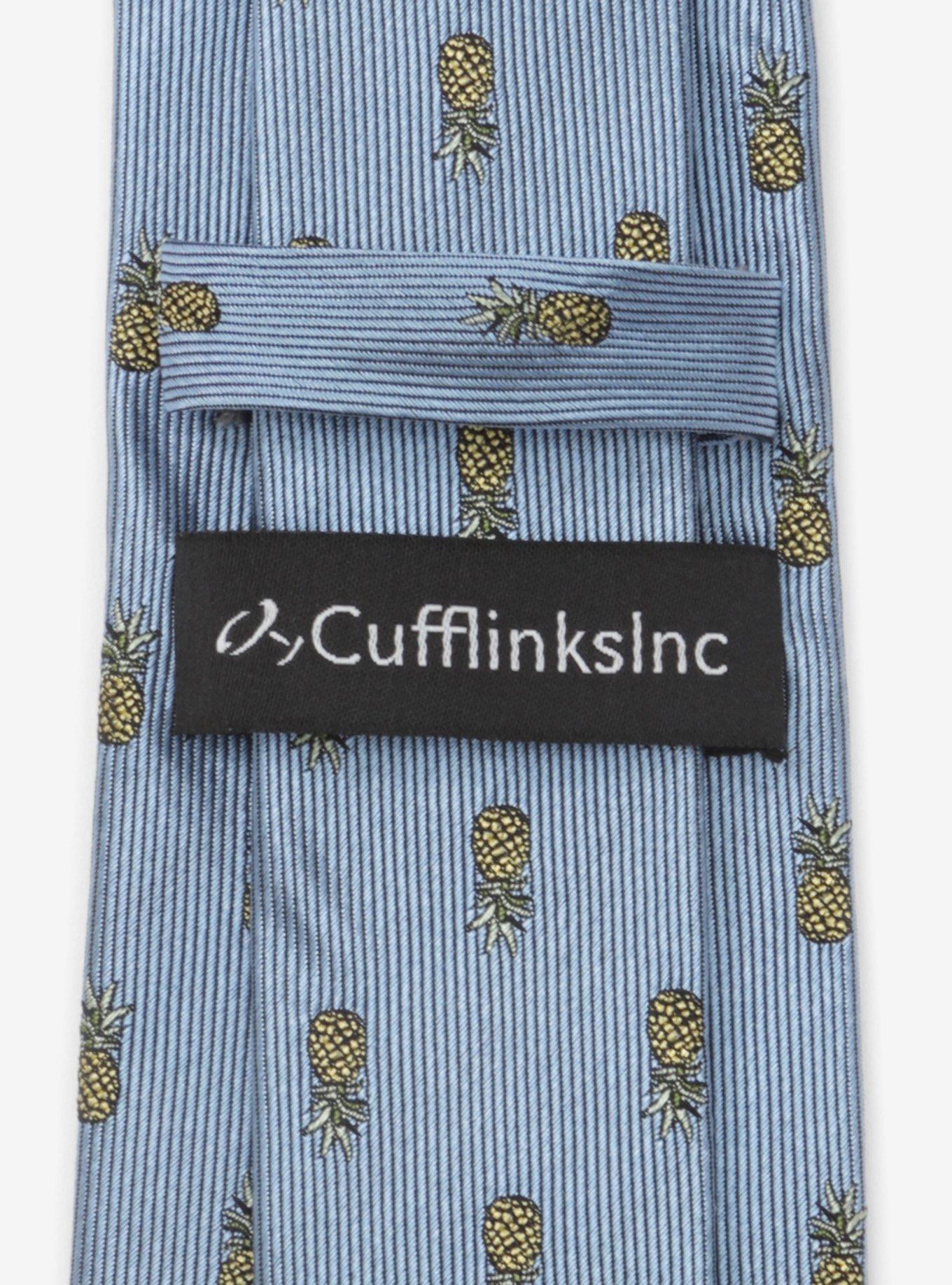 Pineapple Men's Tie, , alternate