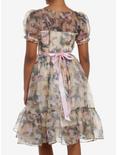 Thorn & Fable Through The Looking Glass Tea Party Organza Maxi Dress, PINK, alternate