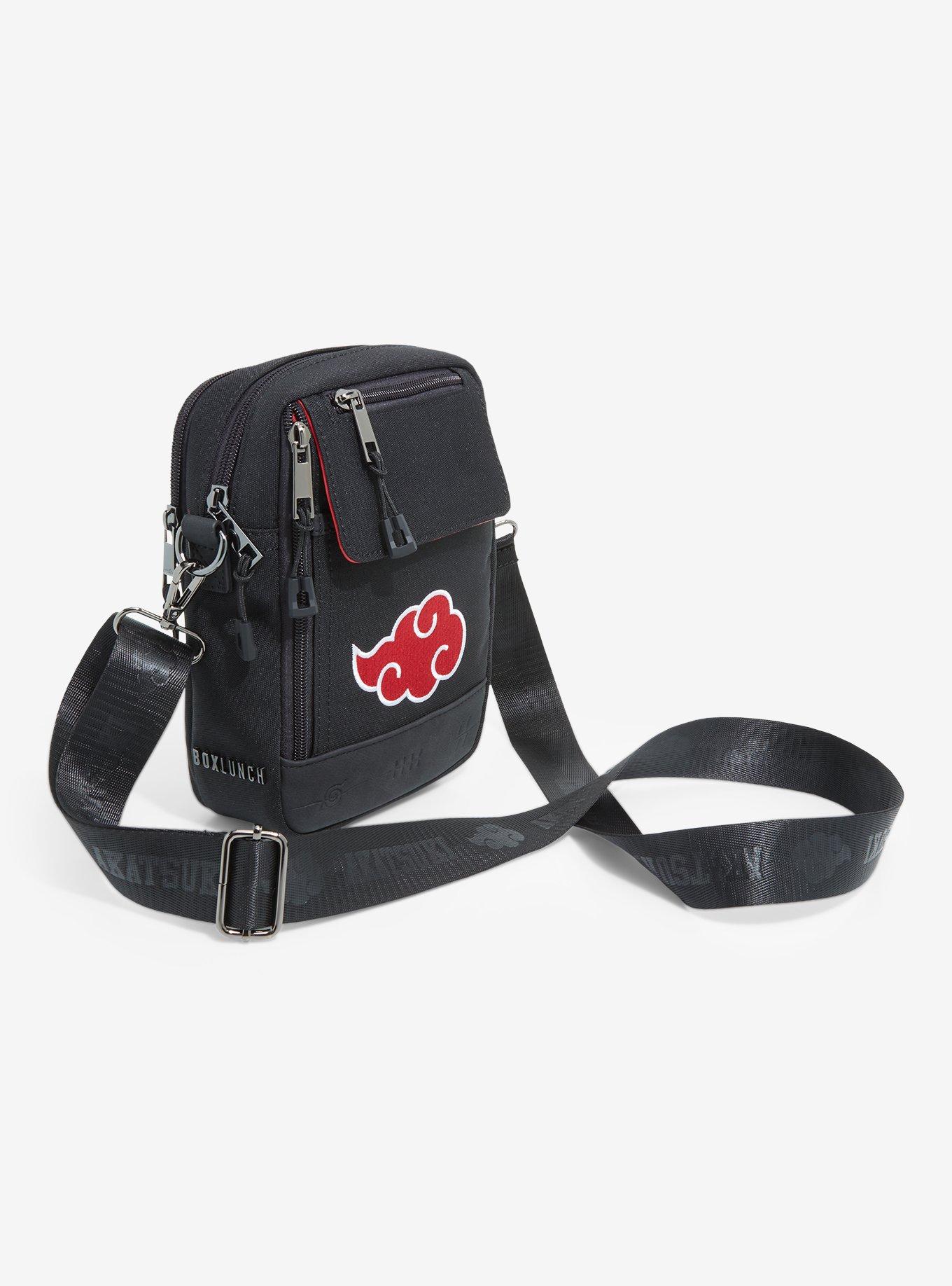 Naruto Shippuden Akatsuki Cloud Crossbody Bag - BoxLunch