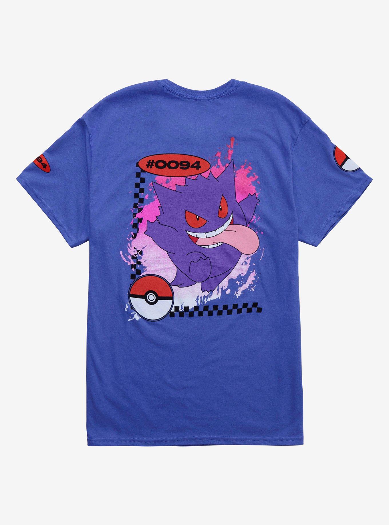 Pokemon Gengar Ghost-Type Boyfriend Fit Girls T-Shirt, , hi-res