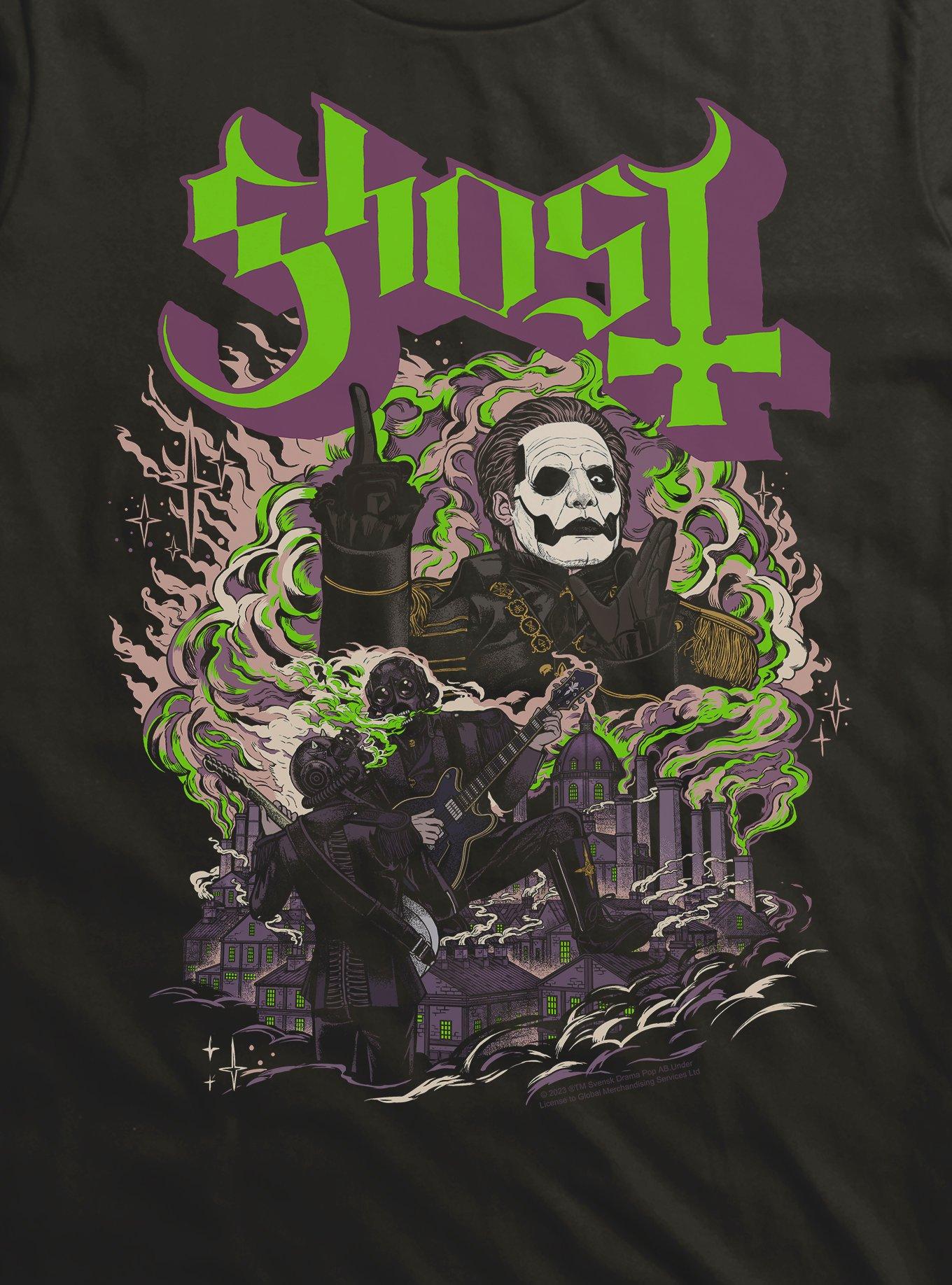Ghost Smoke Stacks Extra Soft T-Shirt, , hi-res