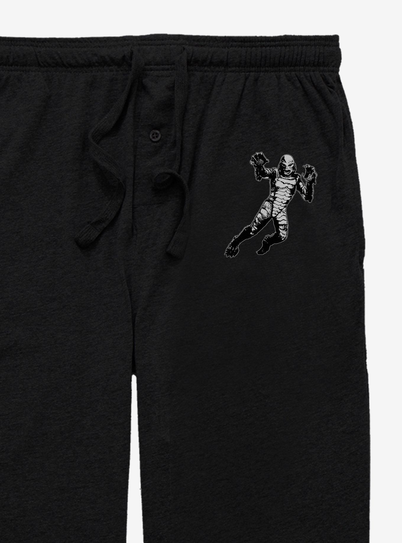 Creature From The Black Lagoon Horror Stance Pajama Pants, , alternate