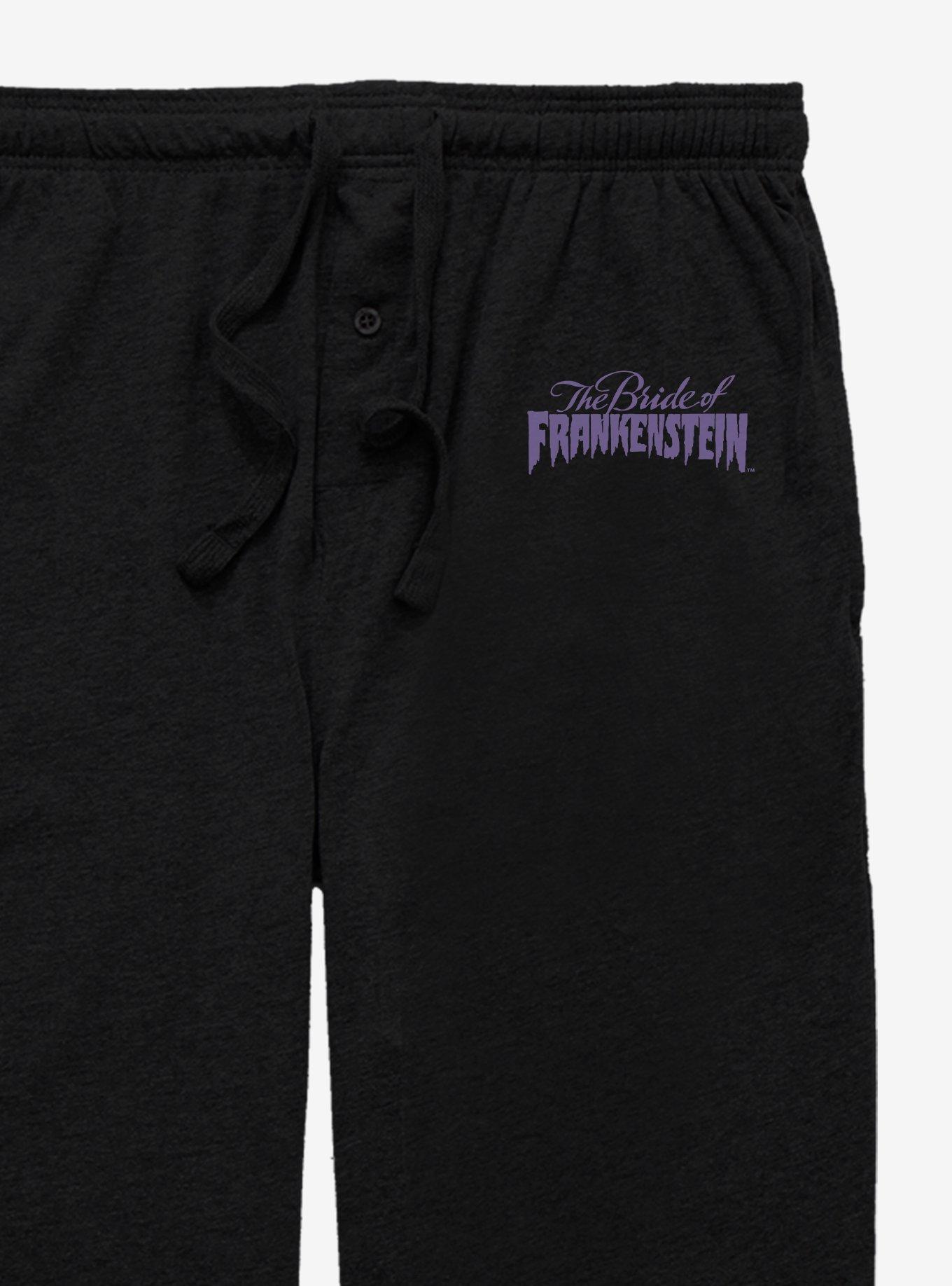 Bride Of Frankenstein Title Logo Pajama Pants