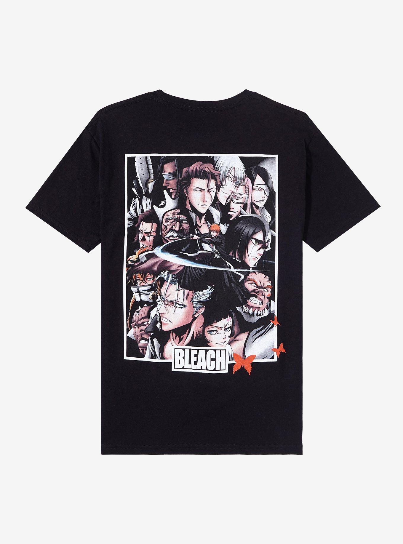 BLEACH Arrancar Arc Group Double-Sided T-Shirt