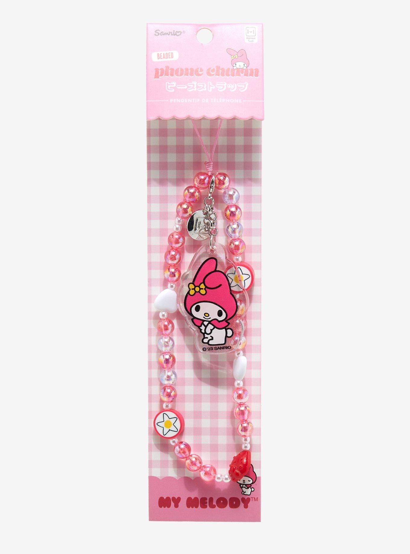 Sanrio My Melody Beaded Phone Wristlet, , alternate