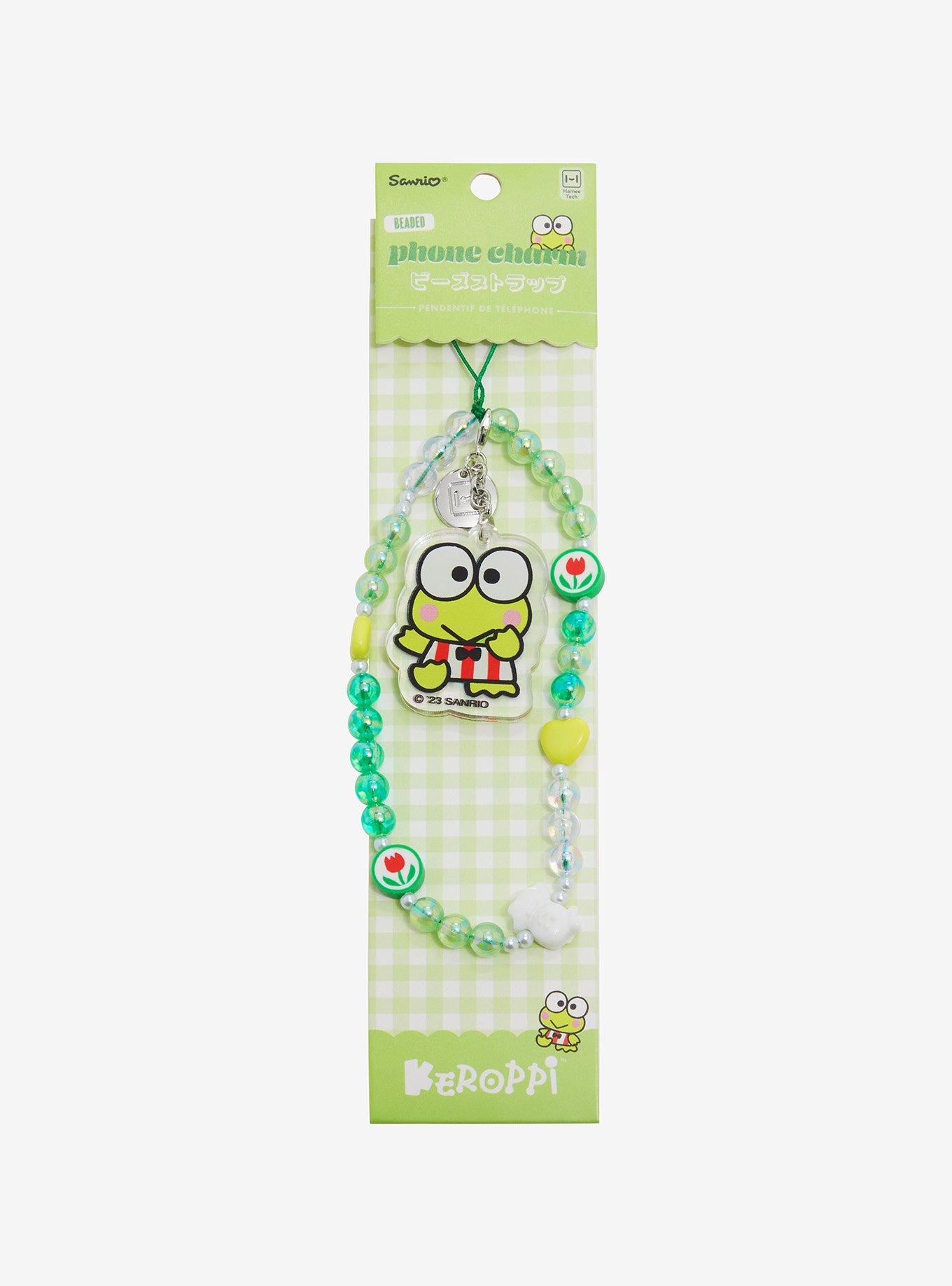Sanrio Keroppi Beaded Phone Wristlet, , alternate