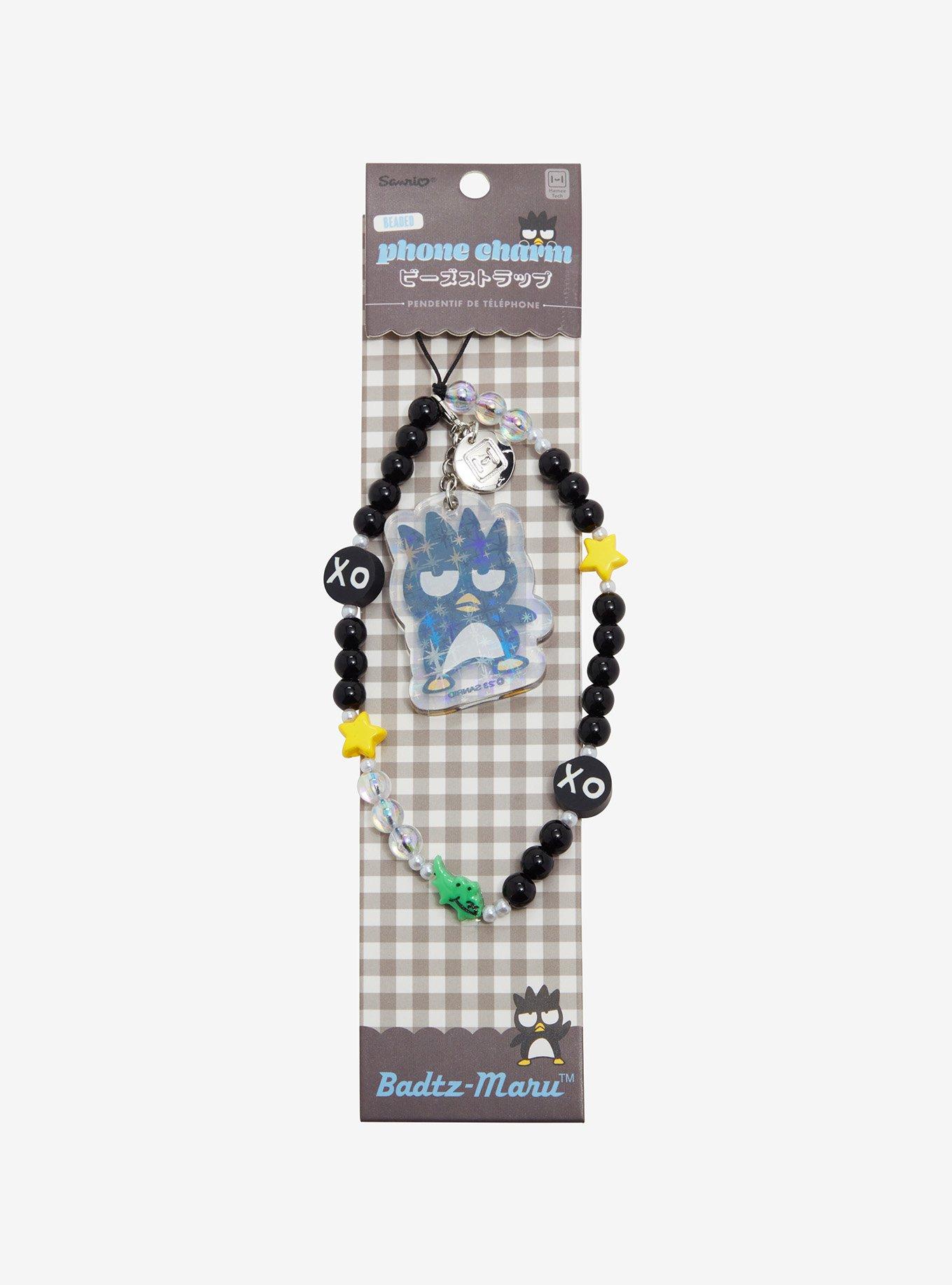 Sanrio Badtz-Maru Beaded Phone Wristlet, , hi-res