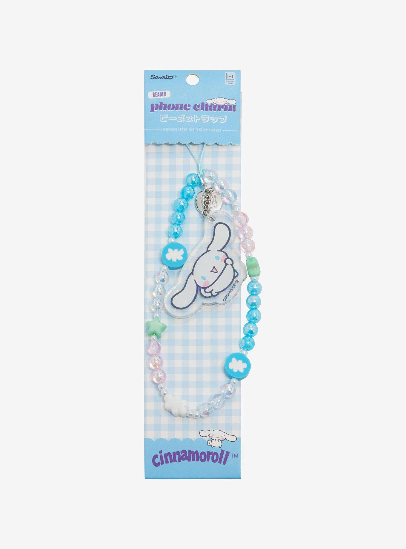 Sanrio Cinnamoroll Beaded Phone Wristlet, , alternate