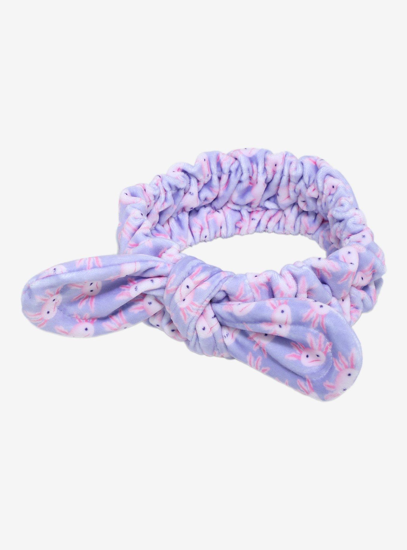 Purple Axolotl Spa Headband, , alternate