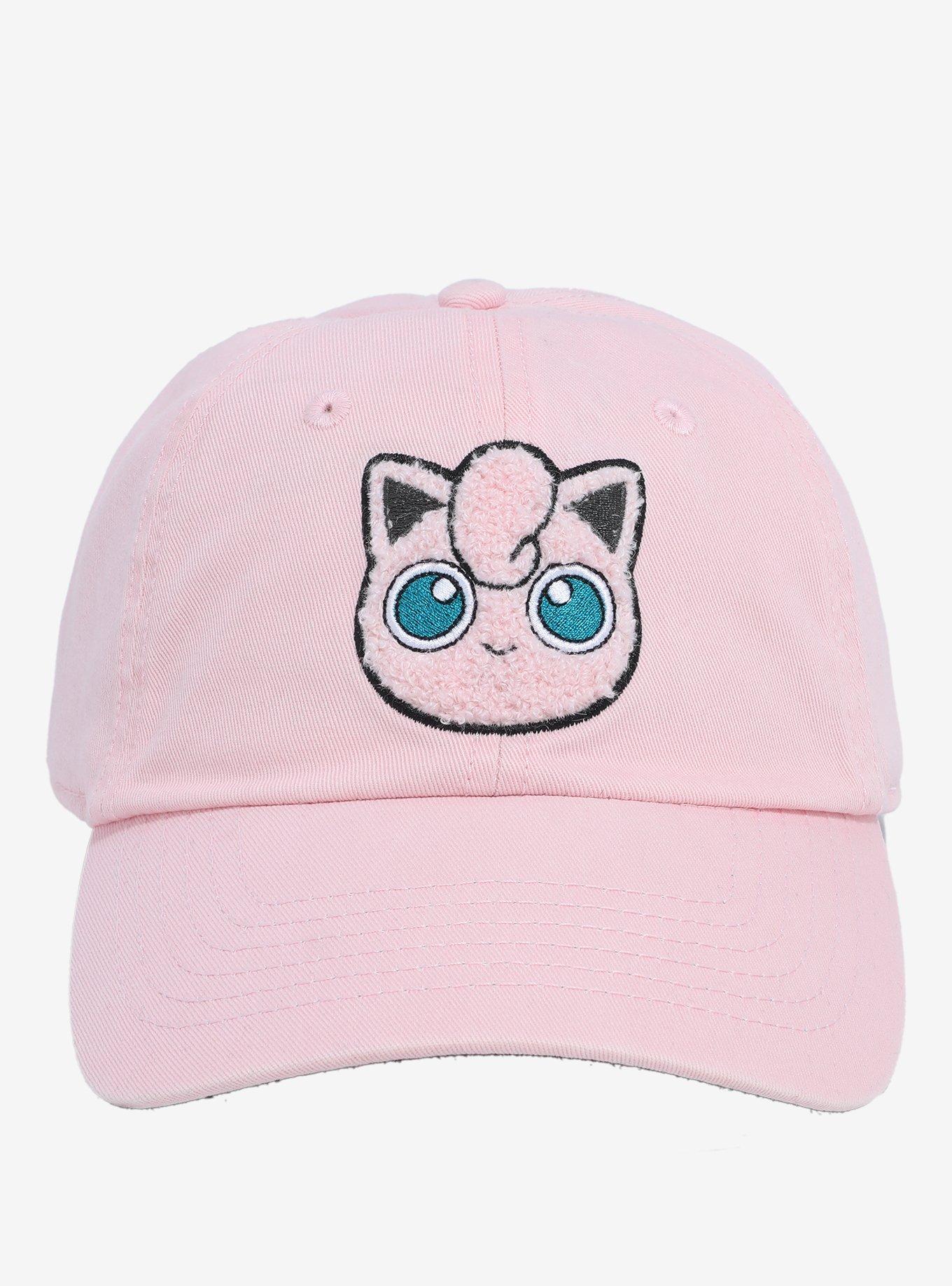 Pokemon Jigglypuff Fuzzy Patch Dad Cap, , alternate