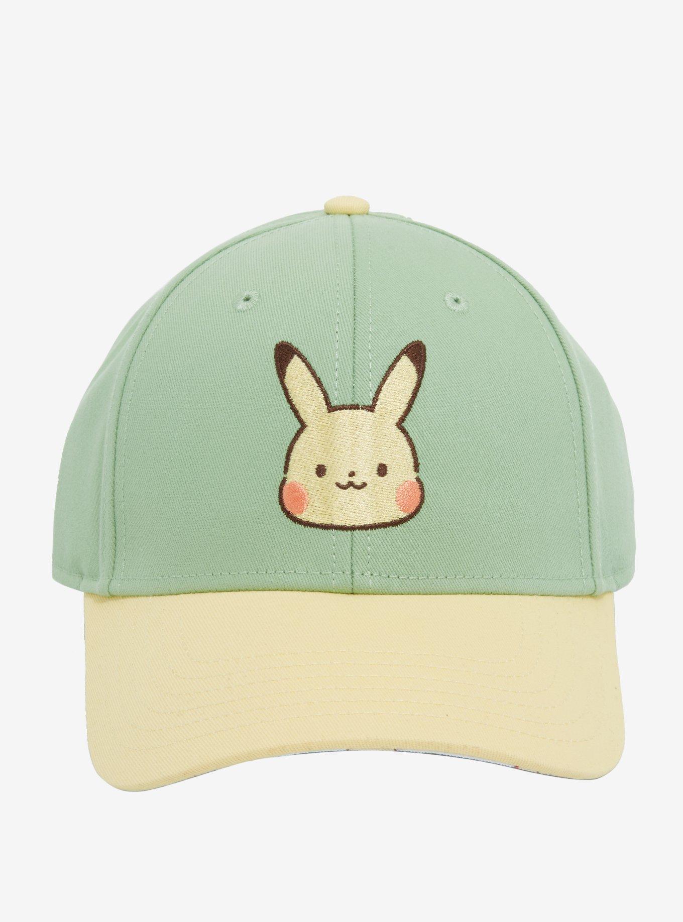 Pokemon Kawaii Pikachu Snapback Hat, , alternate