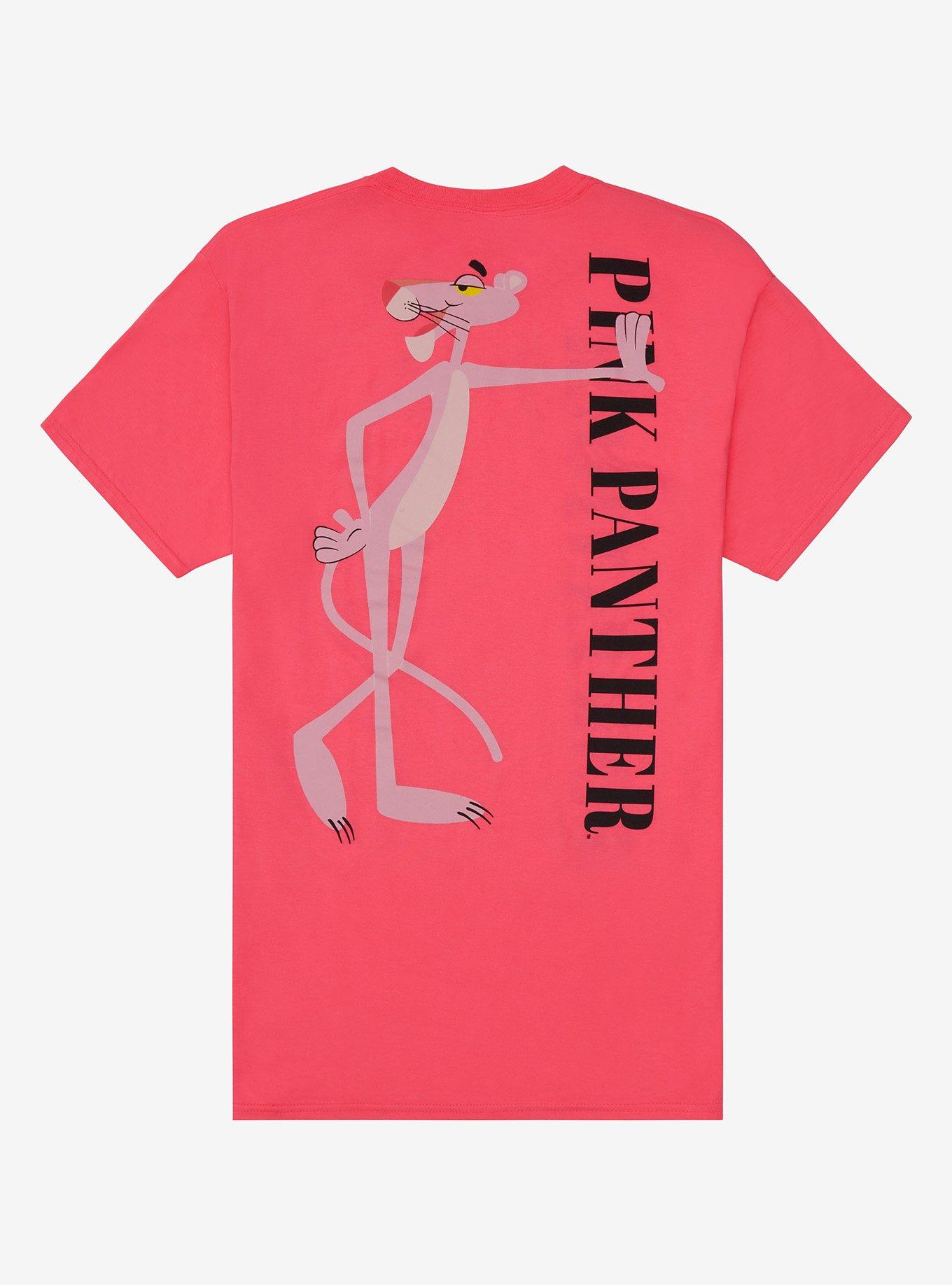Pink Panther Double-Sided Boyfriend Fit Girls T-Shirt, MULTI, alternate