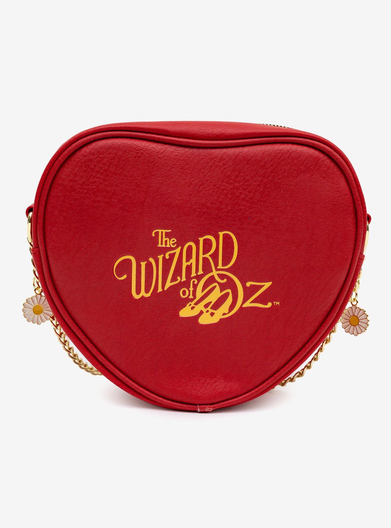 The Wizard of Oz Tin Man Heart Clock Crossbody Bag