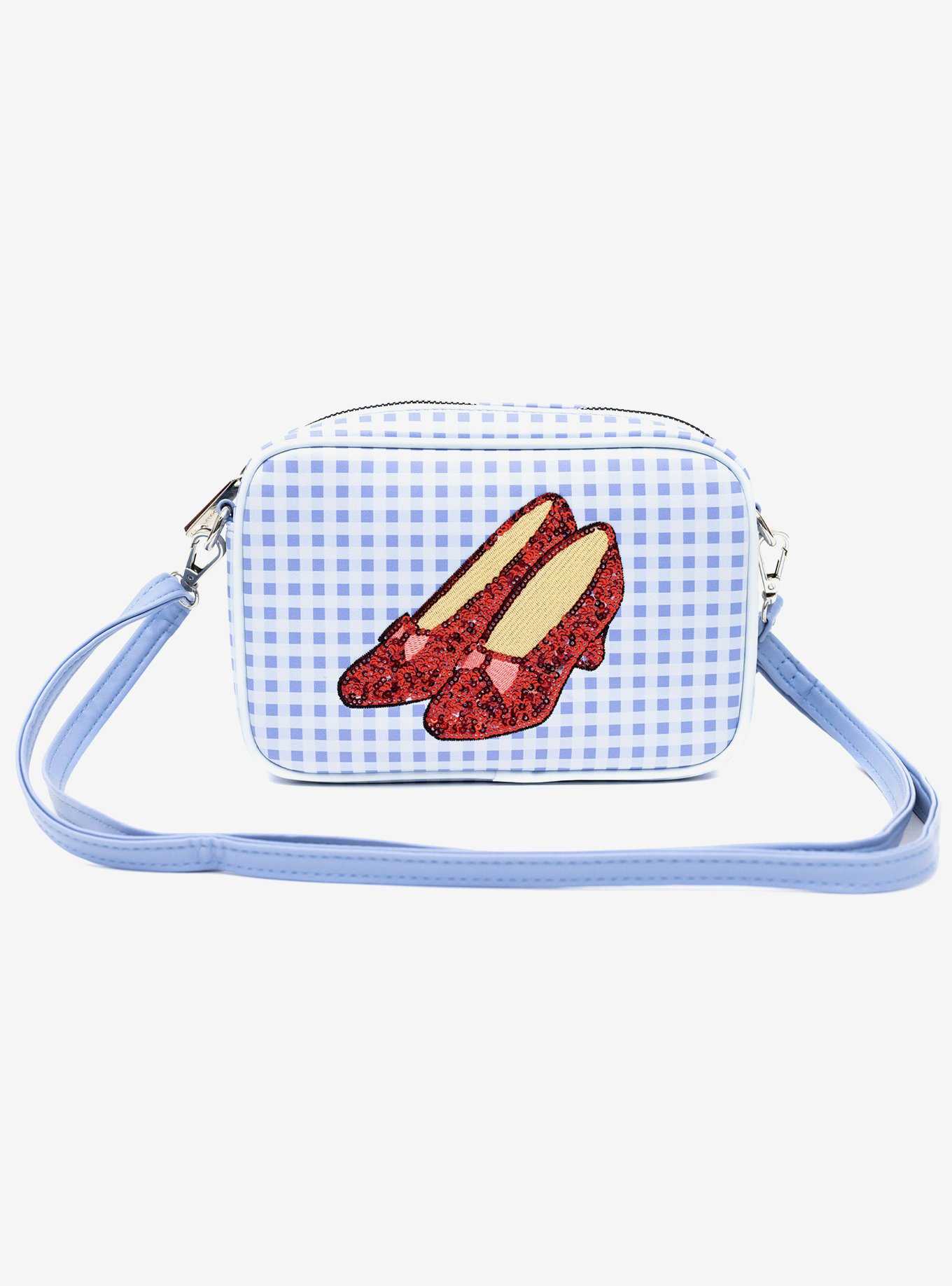 The Wizard of Oz Dorothy Sequined Ruby Slippers Crossbody Bag, , hi-res