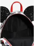 Loungefly Disney Minnie Mouse Glitter Ears Mini Backpack, , alternate