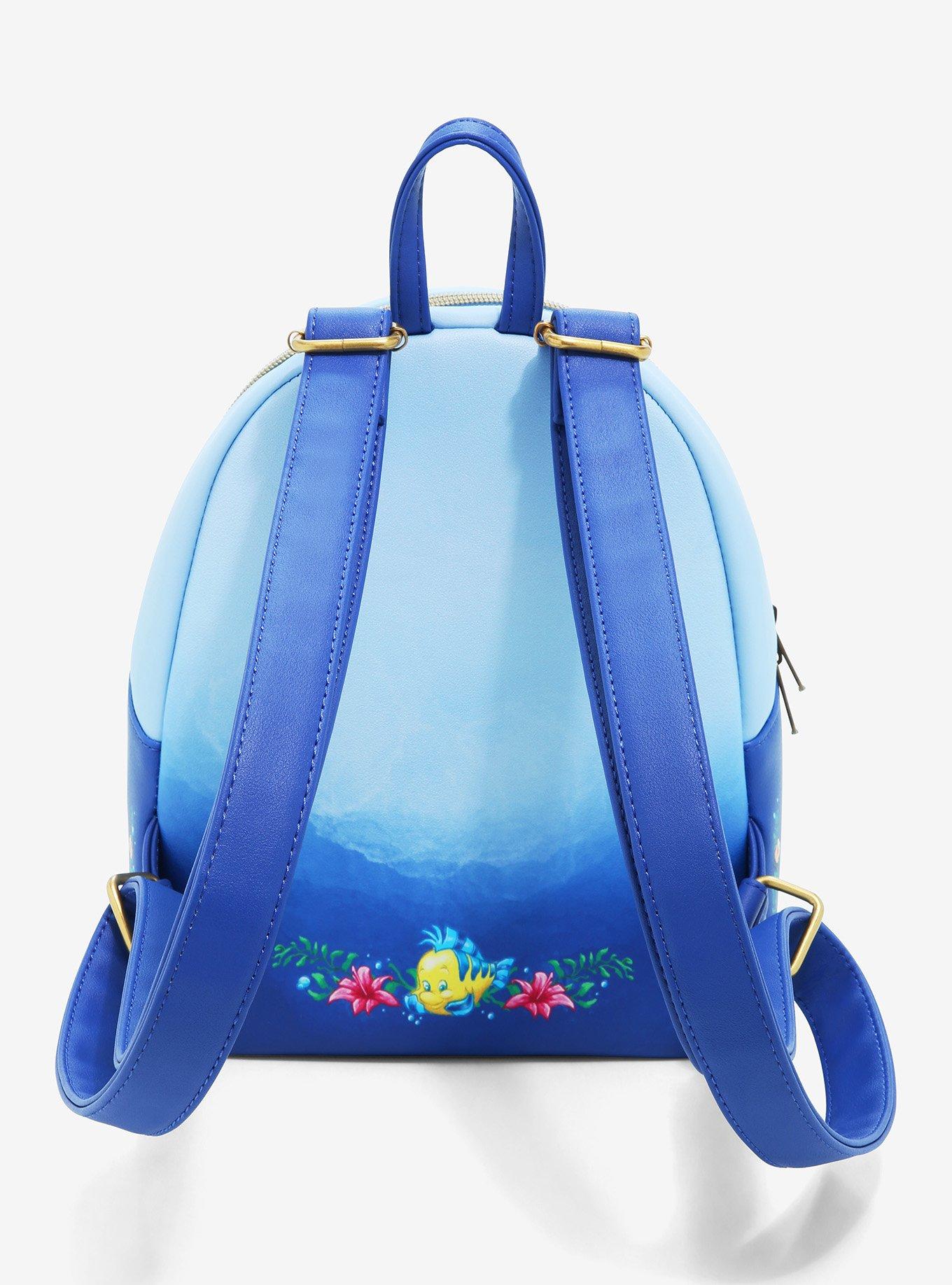 Loungefly Disney The Little Mermaid Ariel Daydreaming Mini Backpack, , alternate