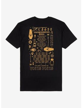 Hocus Pocus Classic Frame & Spell Boyfriend Fit Girls T-Shirt, , hi-res