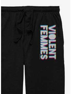 Violent Femmes Double Exposure Logo Pajama Pants, , hi-res