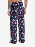 Disney Mickey Mouse And Friends Holiday Fuzzy Pajama Pants, BLUE, alternate