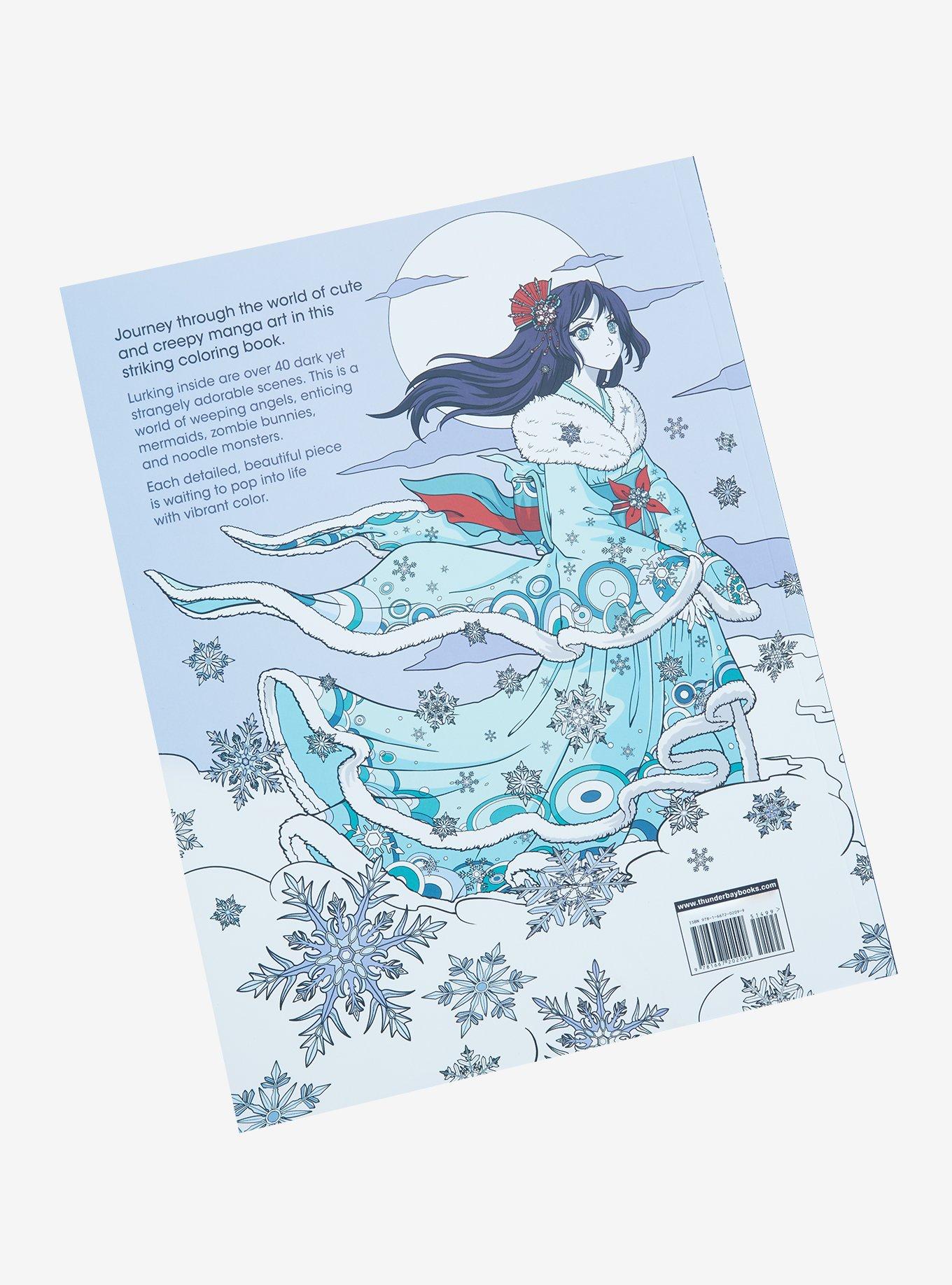 Creepy Cuties Manga Coloring Book, , alternate