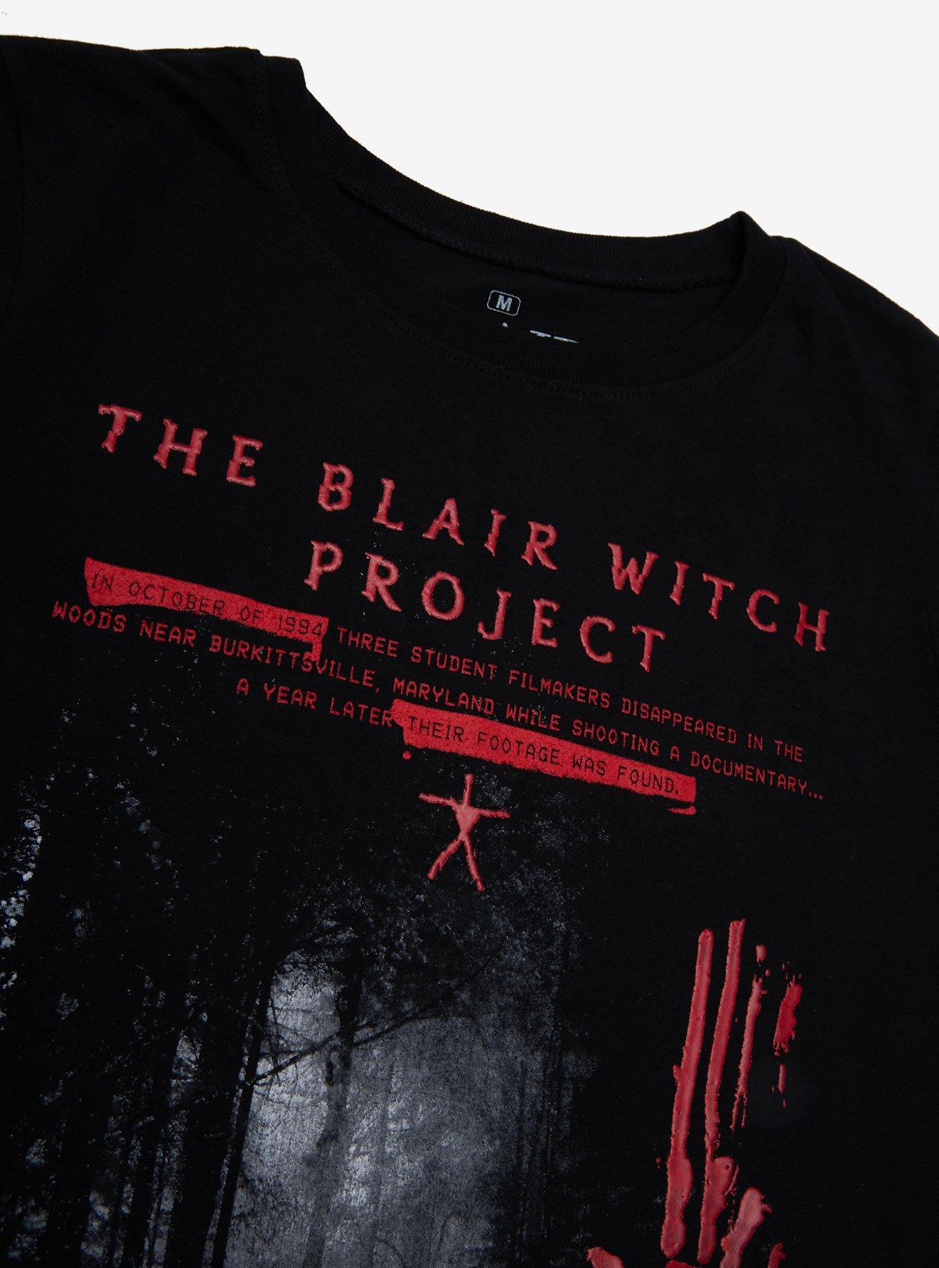 The Blair Witch Project Are You Not Scared Enough Boyfriend Fit Girls T-Shirt, MULTI, alternate